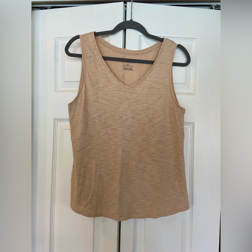 Chico's Light Brown Tank Top